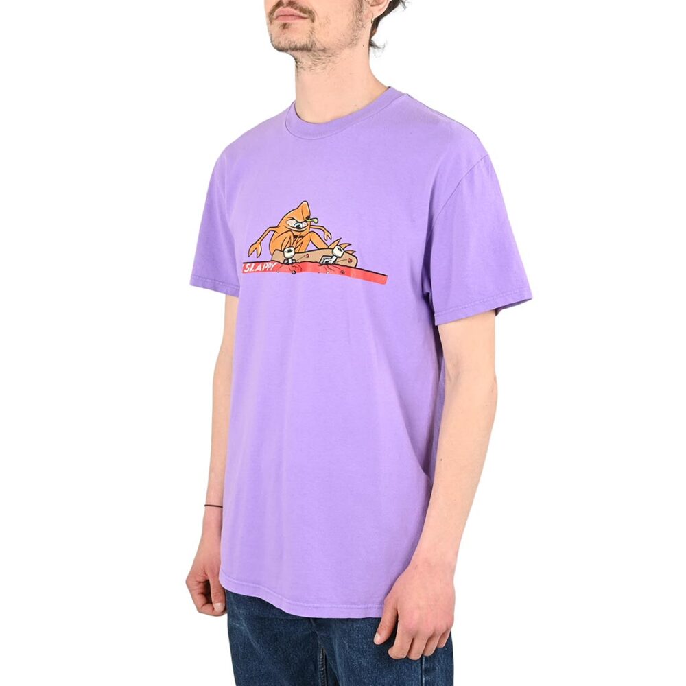 Slappy x Toy Machine Slappy S/S T-Shirt - Lilac