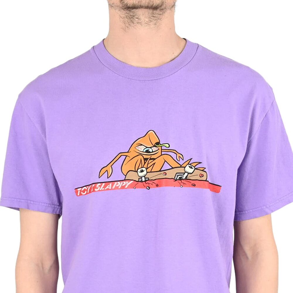 Slappy x Toy Machine Slappy S/S T-Shirt - Lilac