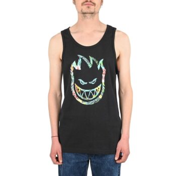 Spitfire Floral Bighead Vest - Black/Multi