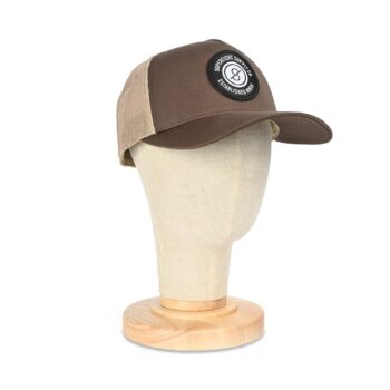 Supereight Supply Co Patch Trucker Cap - Brown/Tan (Copy)