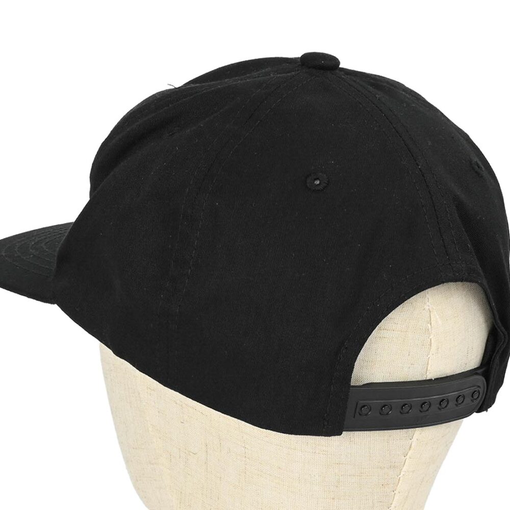 Thrasher Metal Snapback Cap - Black