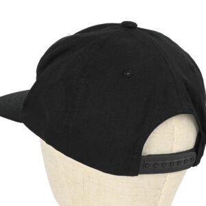 Thrasher Metal Snapback Cap - Black