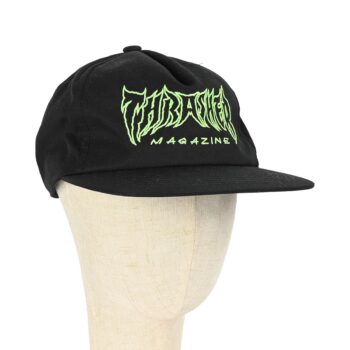 Thrasher Metal Snapback Cap - Black