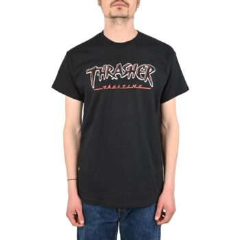 Thrasher Slash S/S T-Shirt - Black