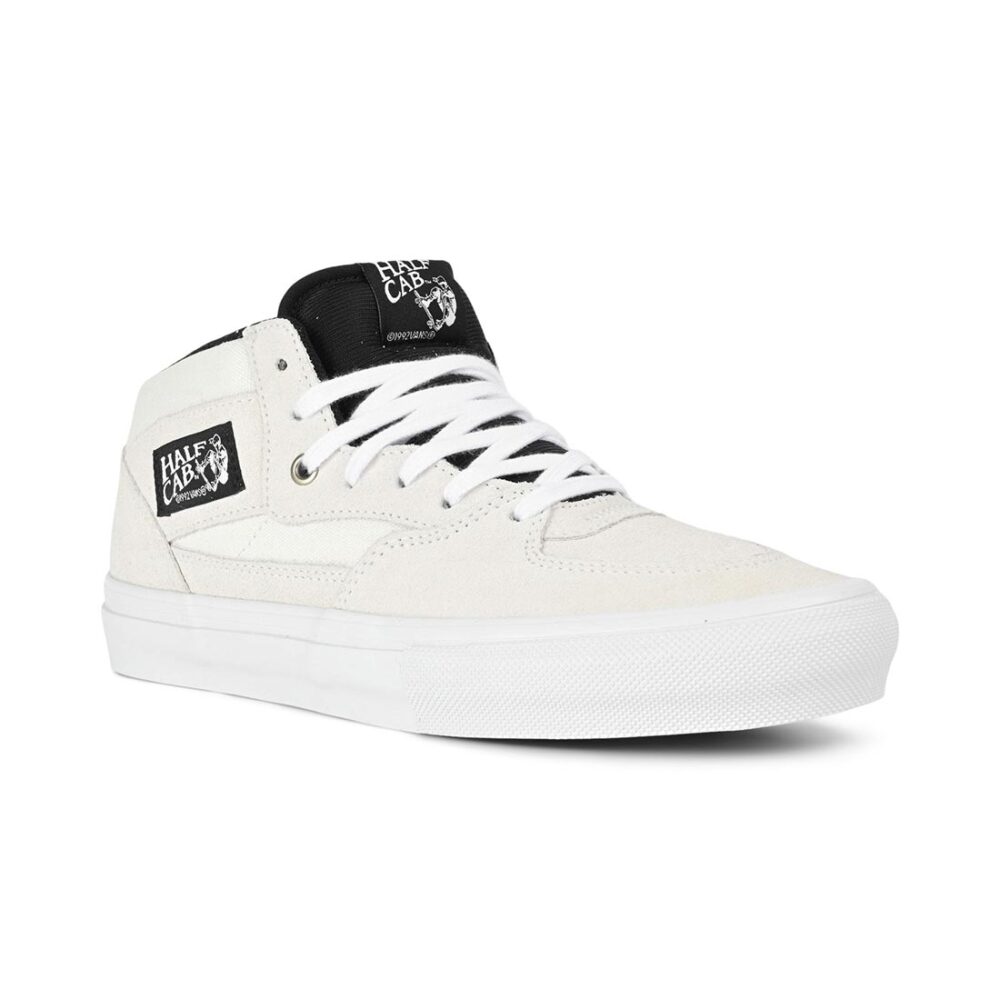 Vans Half Cab Skate Shoes - Blanc De Blanc