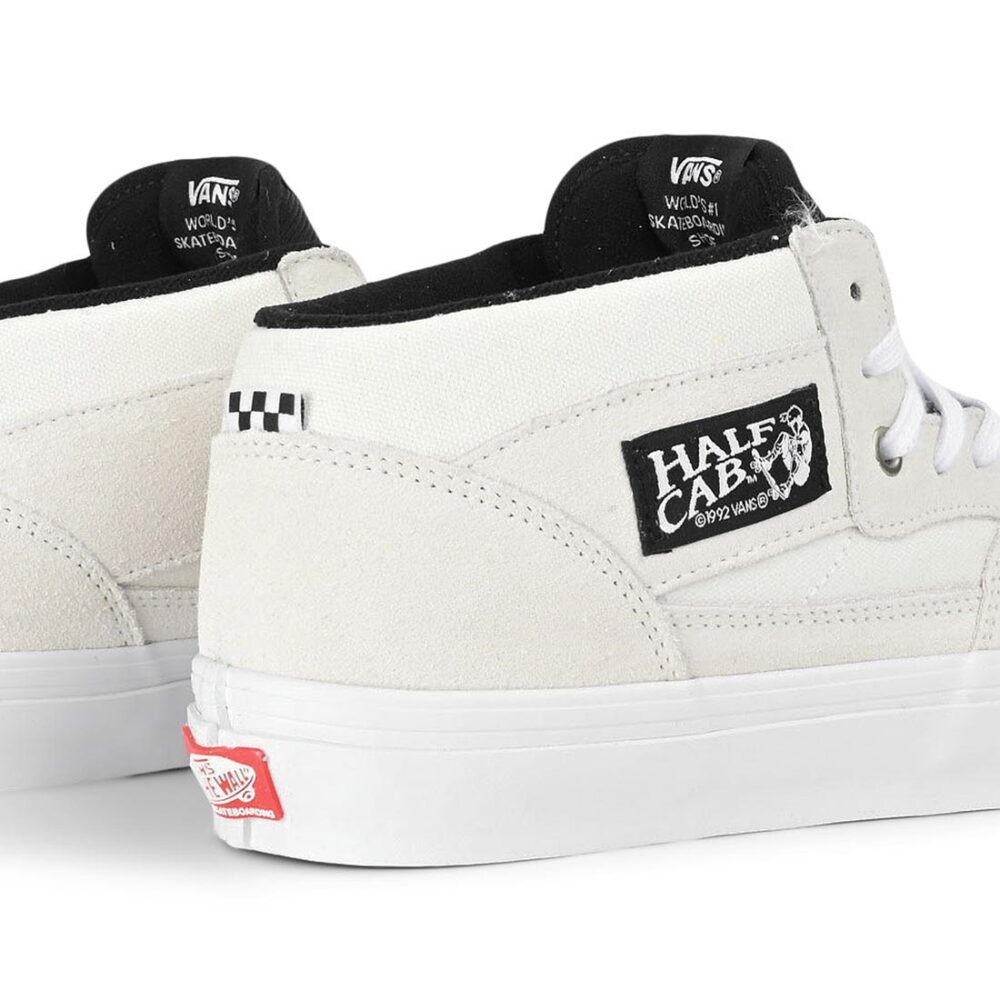 Vans Half Cab Skate Shoes - Blanc De Blanc