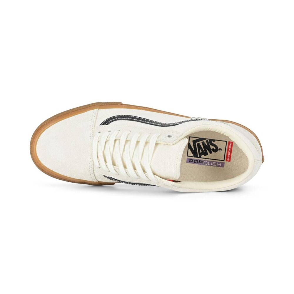 Vans Old Skool Skate Shoes - Marshmallow/Gum