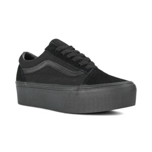 Vans Old Skool Stackform Skate Shoes - Black/Black