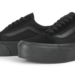 Vans Old Skool Stackform Skate Shoes - Black/Black