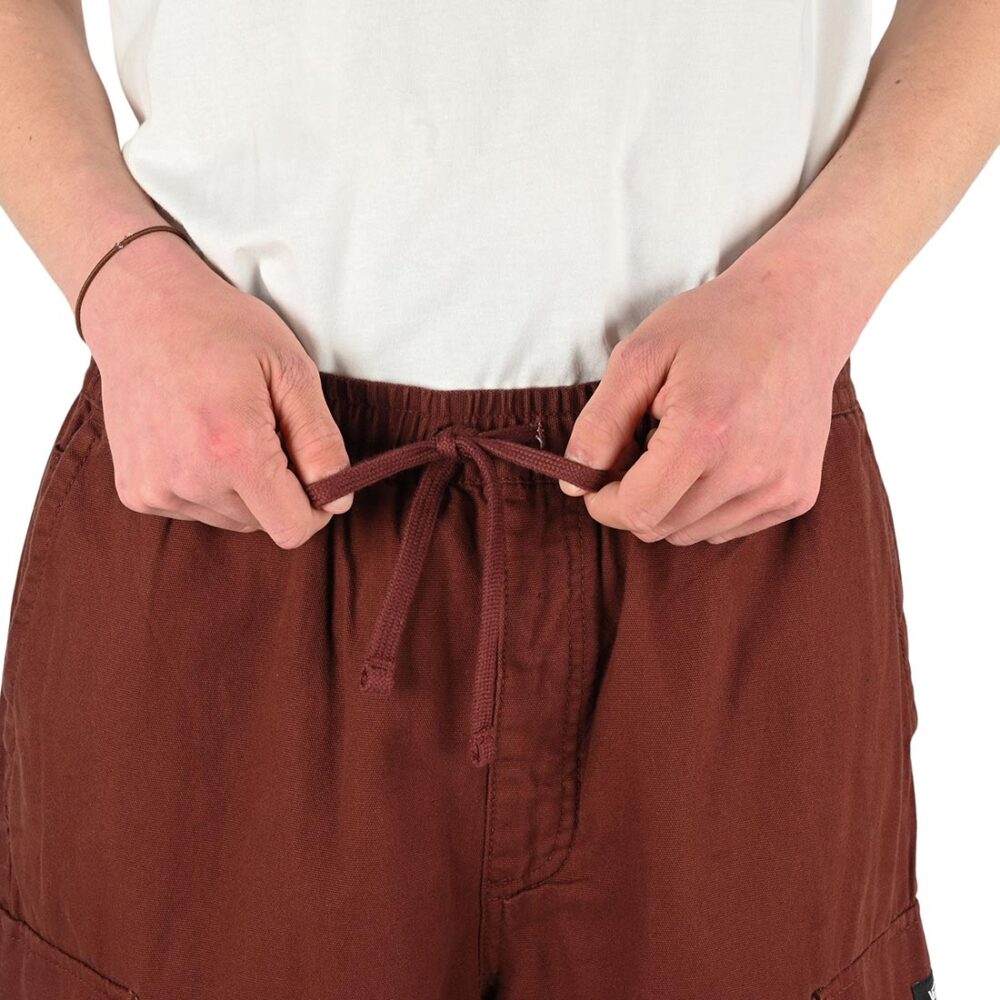 Vans Range Baggy Cargo Elasticated Pants - Bitter Chocolate