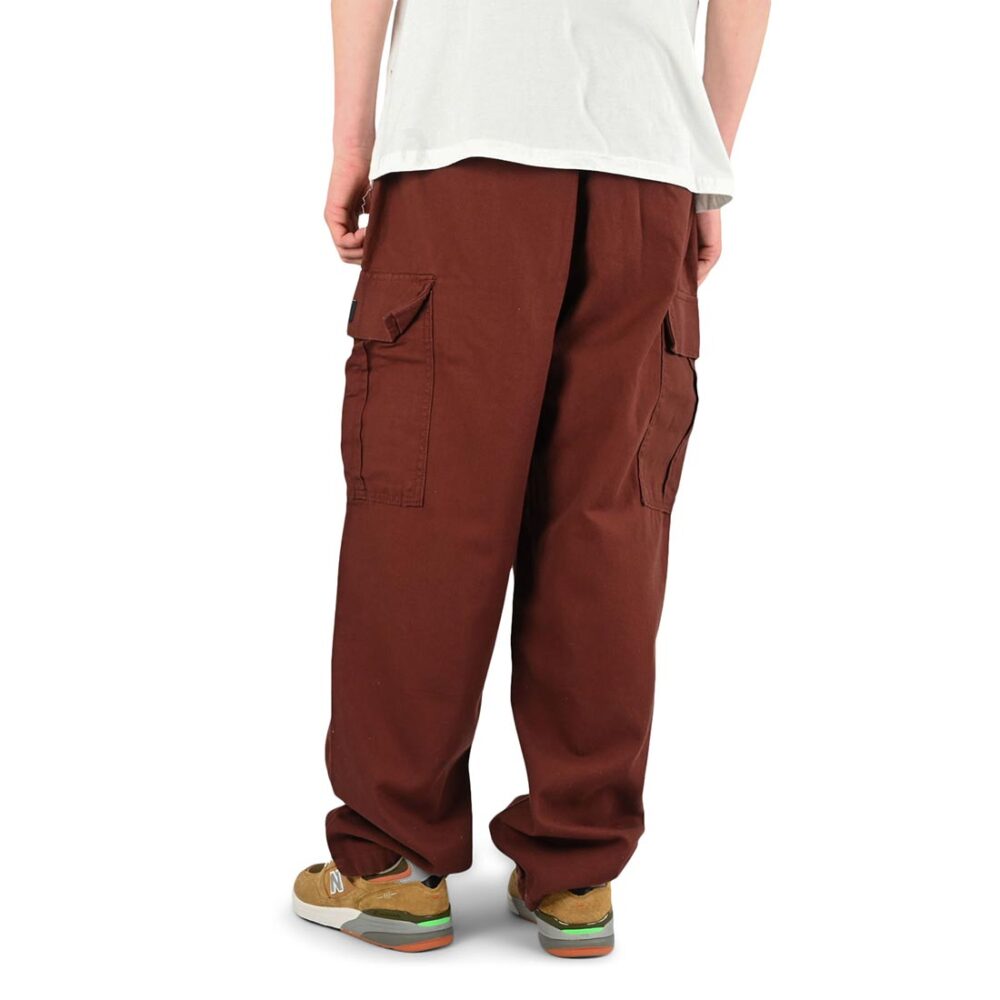 Vans Range Baggy Cargo Elasticated Pants - Bitter Chocolate
