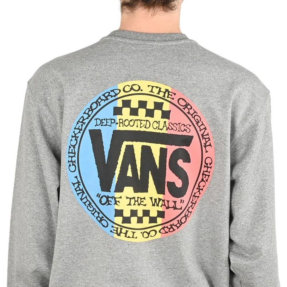 Vans Retro Co Crew Sweater - Cement Heather