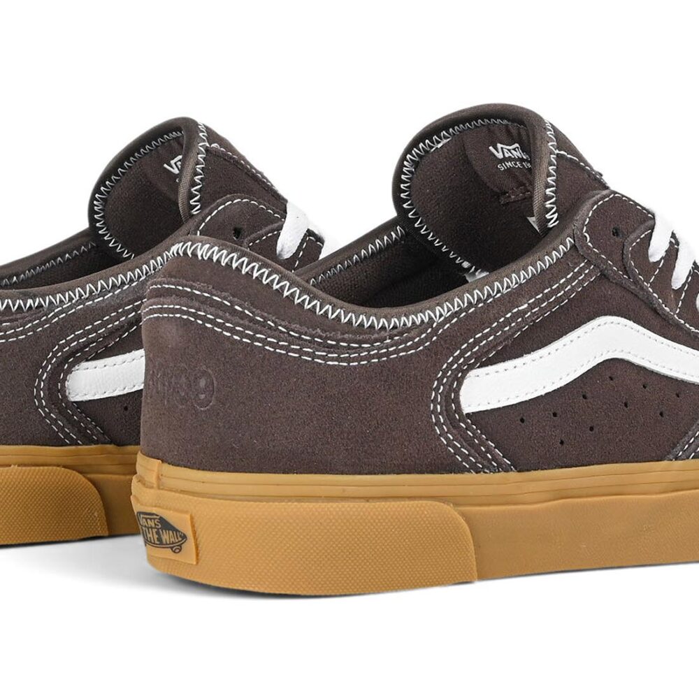 Vans Rowley Classic Skate Shoes - Chocolate/White/Gum