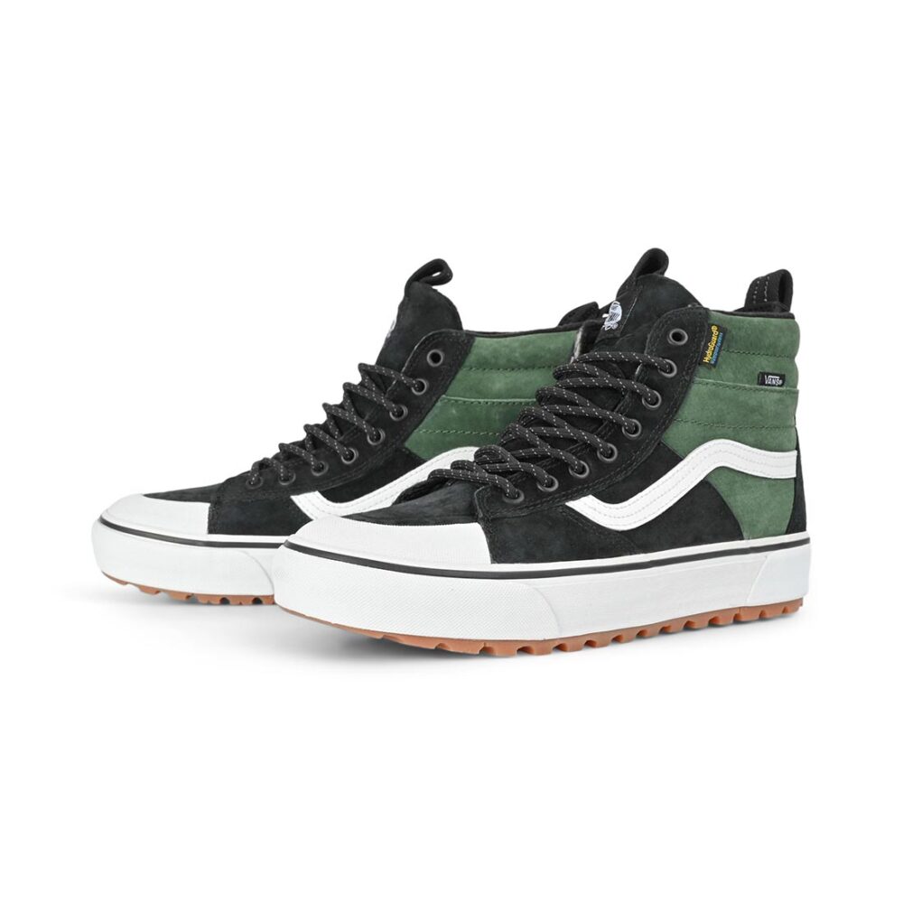 Vans Sk8-Hi MTE-2 Winterised Skate Shoes - Black/Green