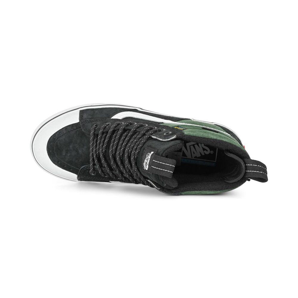 Vans Sk8-Hi MTE-2 Winterised Skate Shoes - Black/Green