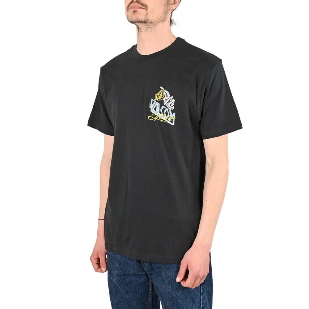 Volcom Dropped This S/S T-Shirt - Antique Black
