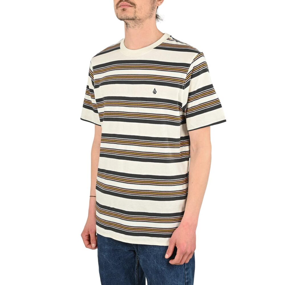 Volcom Parotic Crew S/S T-Shirt - Off White