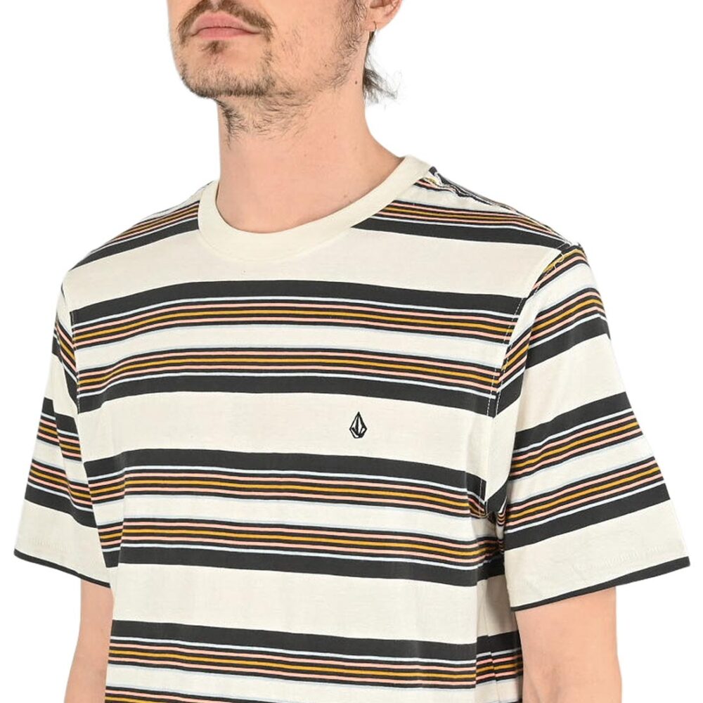 Volcom Parotic Crew S/S T-Shirt - Off White