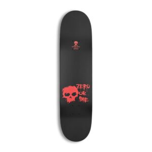 Zero Blood 8.25″ Skateboard Deck - Black Dip - Supereight