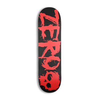 Zero Blood 8.25" Skateboard Deck - Black Dip