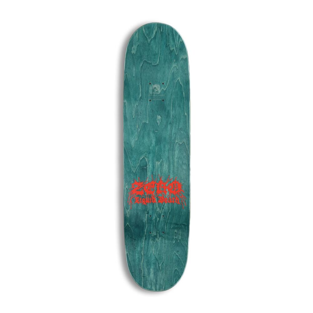 Zero x Liquid Death Burman 8.5" Skateboard Deck