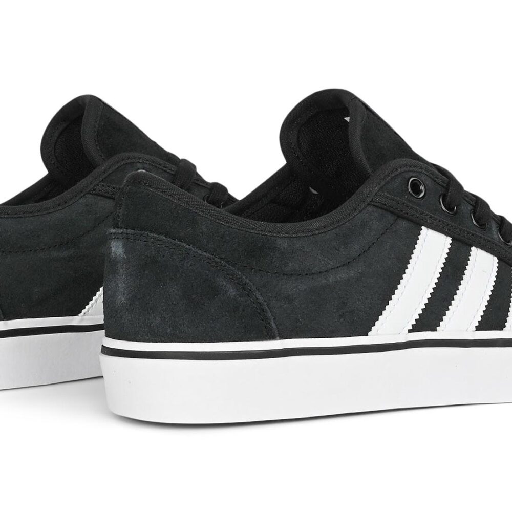 Adidas Adi Ease Skate Shoes - Core Black/White/White