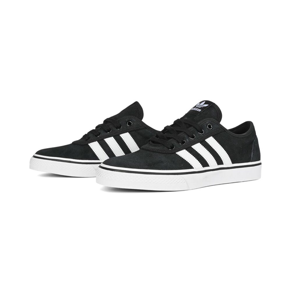 Adidas Adi Ease Skate Shoes - Core Black/White/White