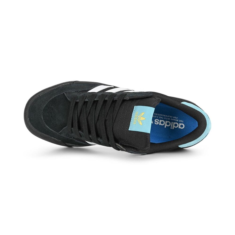 Adidas Nora Skate Shoes - Core Black/White/Gold