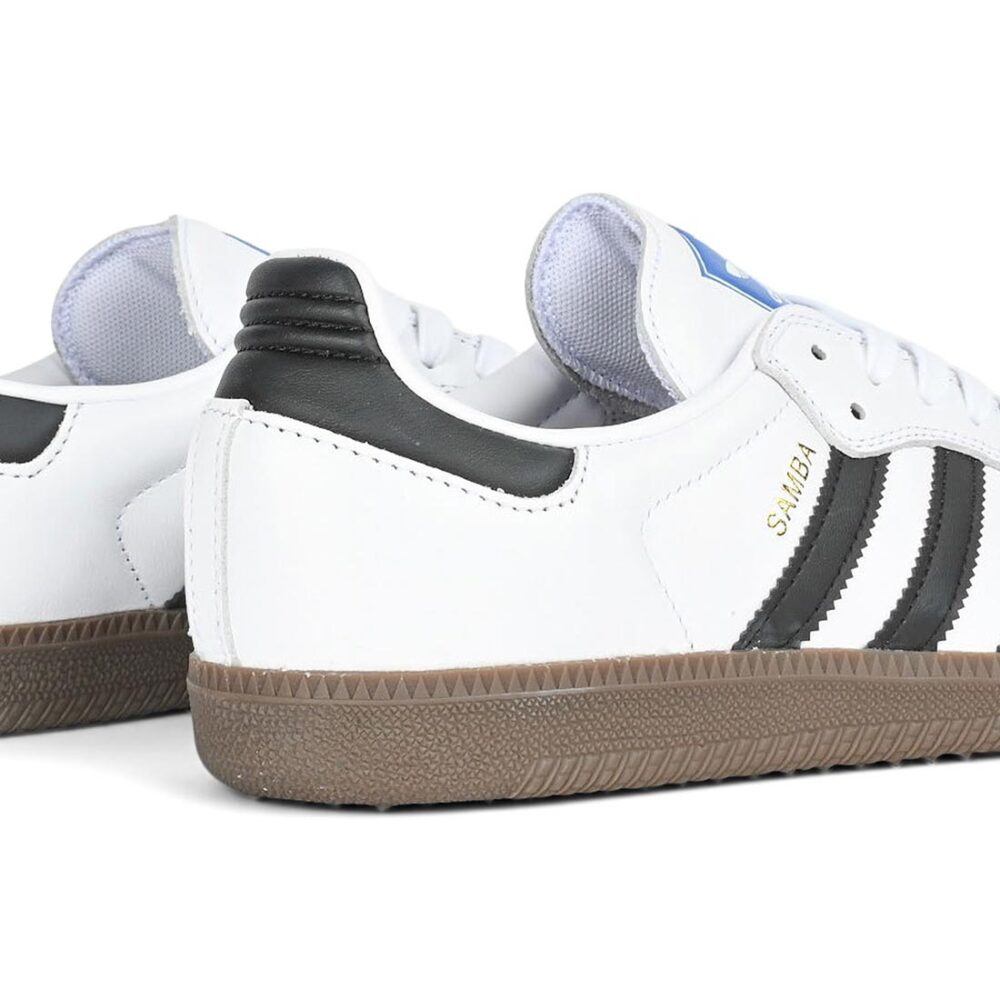 Adidas Samba ADV Skate Shoes - White/Black/Gum