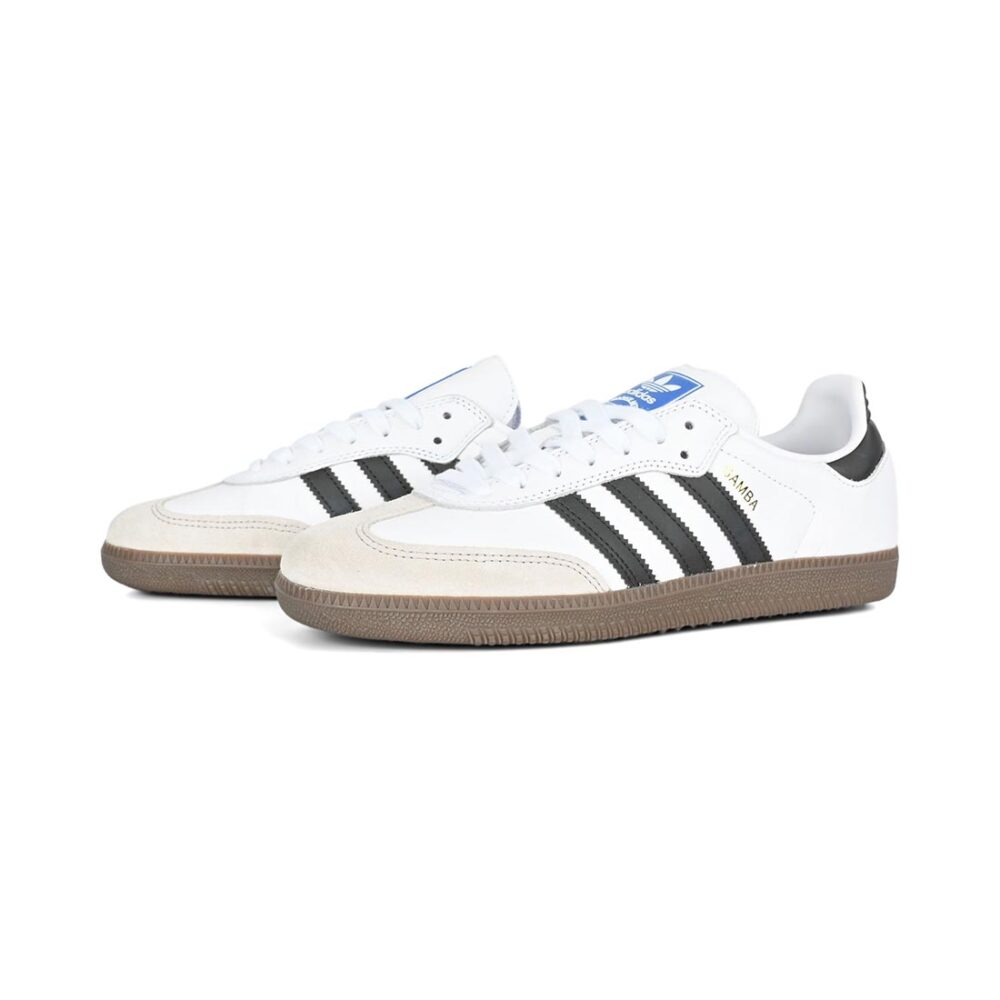 Adidas Samba ADV Skate Shoes - White/Black/Gum