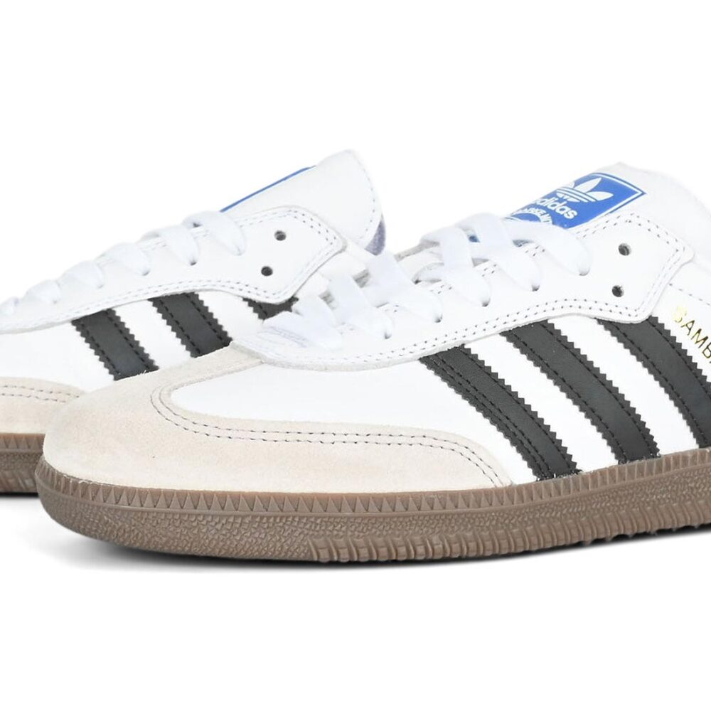 Adidas Samba ADV Skate Shoes - White/Black/Gum