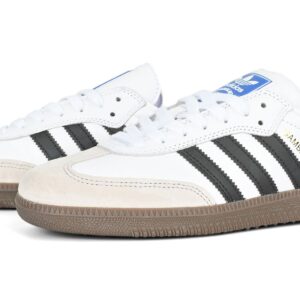 Adidas Samba ADV Skate Shoes - White/Black/Gum