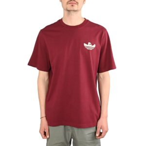Adidas Shmoofoil Gonz Speedy S/S T-Shirt - Shadow Red/Alumina
