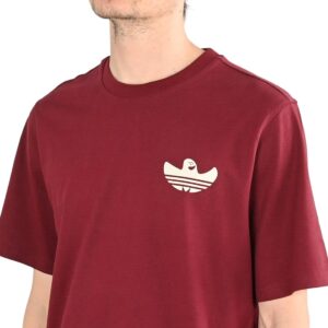 Adidas Shmoofoil Gonz Speedy S/S T-Shirt - Shadow Red/Alumina