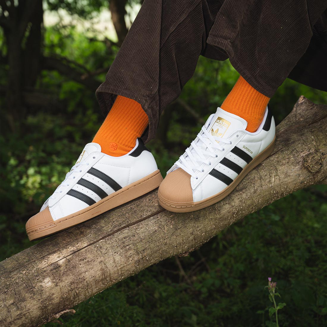 Adidas Superstar skate shoes