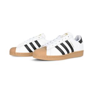 Adidas Superstar ADV Skate Shoes - White/Black/Gum