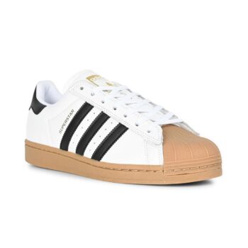 Adidas Superstar ADV Skate Shoes - White/Black/Gum