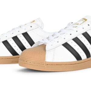 Adidas Superstar ADV Skate Shoes - White/Black/Gum