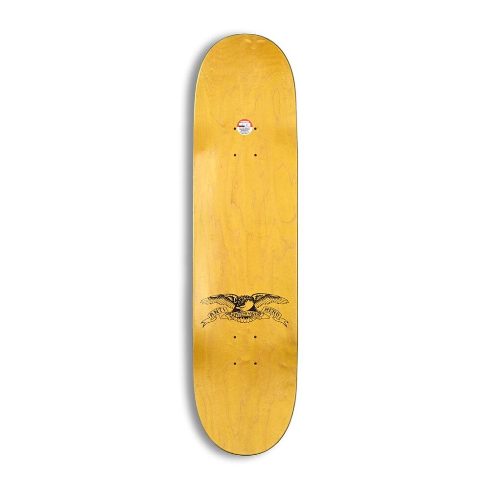 Anti Hero Classic Eagle 8.25" Skateboard Deck - Grey