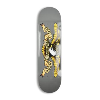 Anti Hero Classic Eagle 8.25" Skateboard Deck - Grey