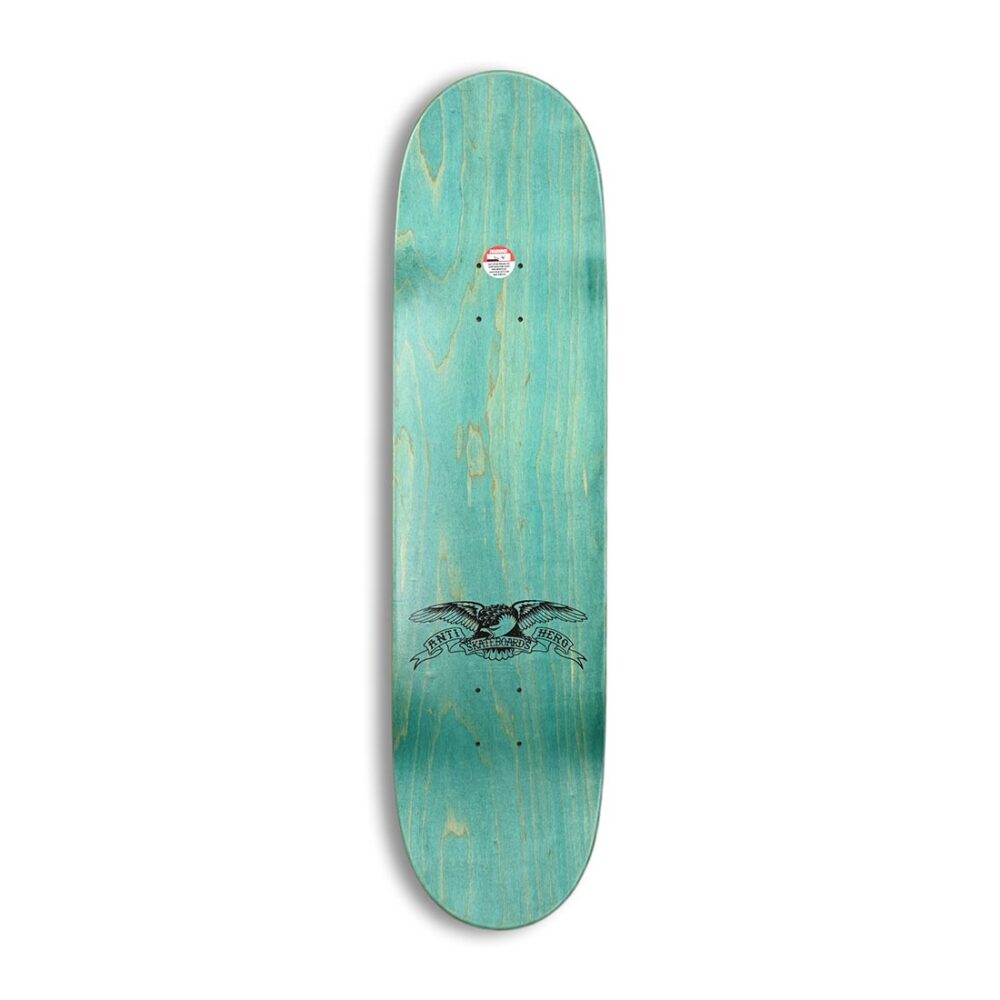 Anti Hero Classic Eagle 8.38" Skateboard Deck - Dark Green