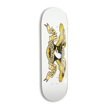 Anti Hero Classic Eagle 8.75" Skateboard Deck - White