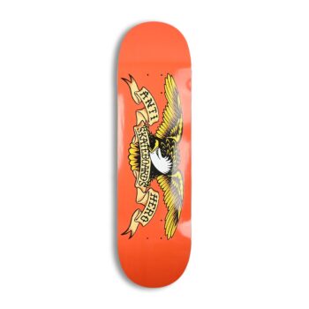 Anti Hero Classic Eagle 9" Skateboard Deck - Orange