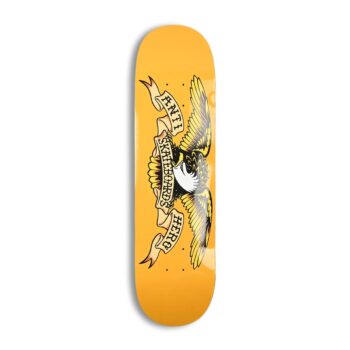 Anti Hero DBX Eagle 8.25" Skateboard Deck - Yellow