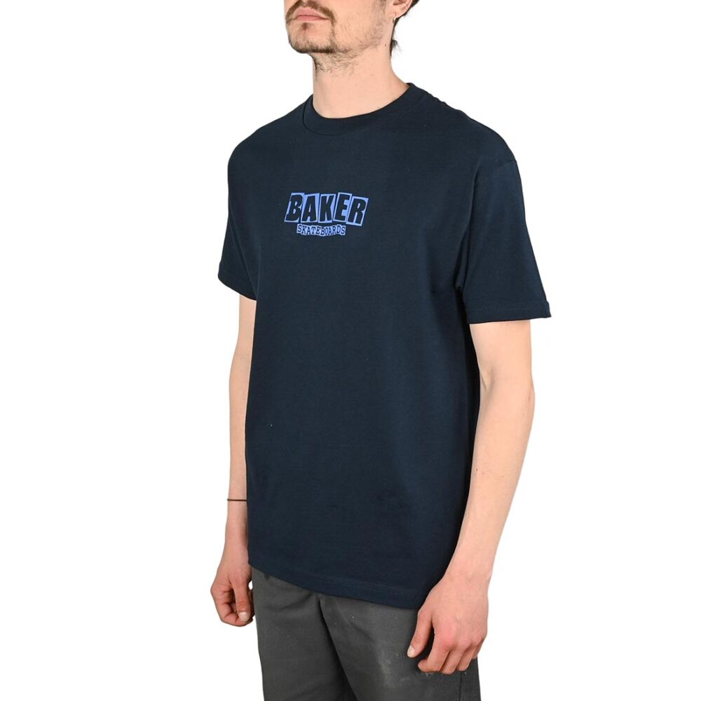 Baker Brand Logo S/S T-Shirt - Blue