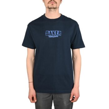 Baker Brand Logo S/S T-Shirt - Blue