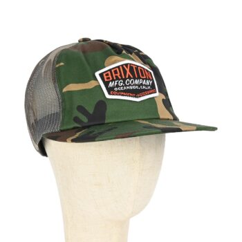 Brixton Coleson Trucker Cap - Camo/Camo