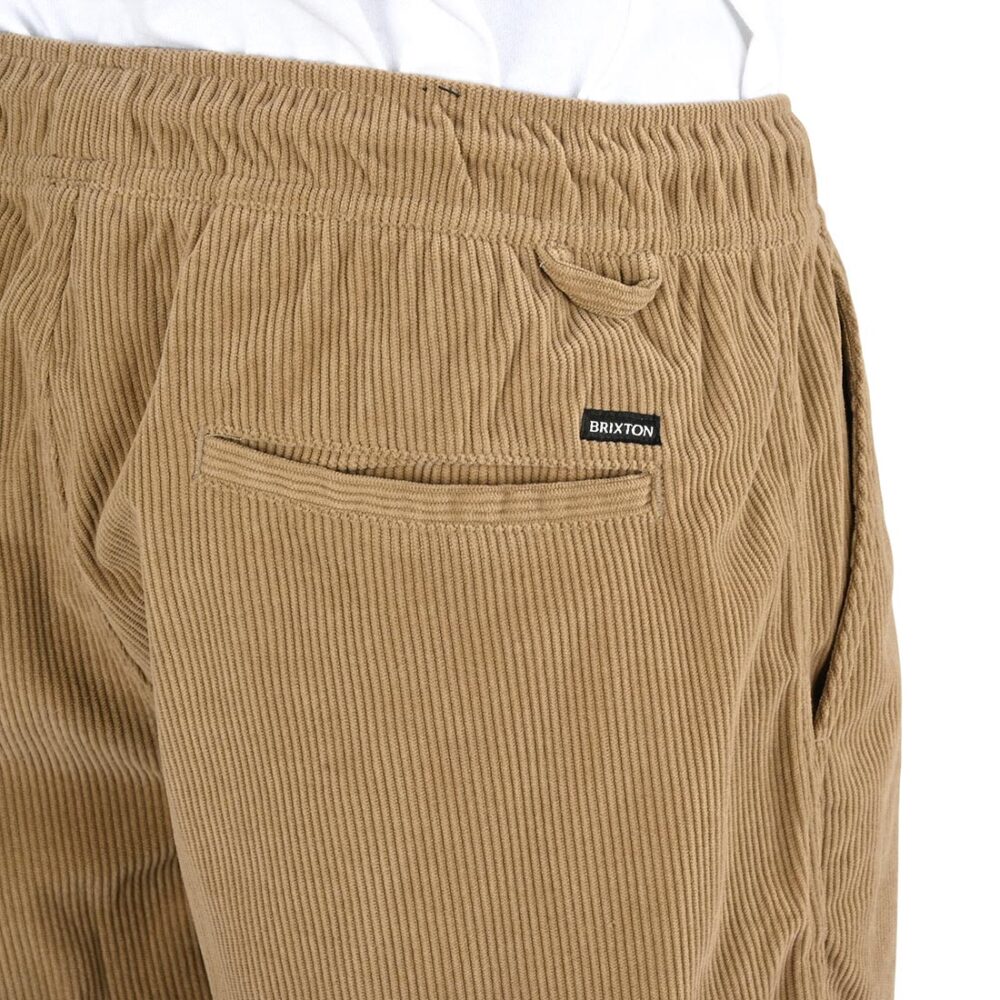 Brixton Everyday Corduroy Shorts - Khaki