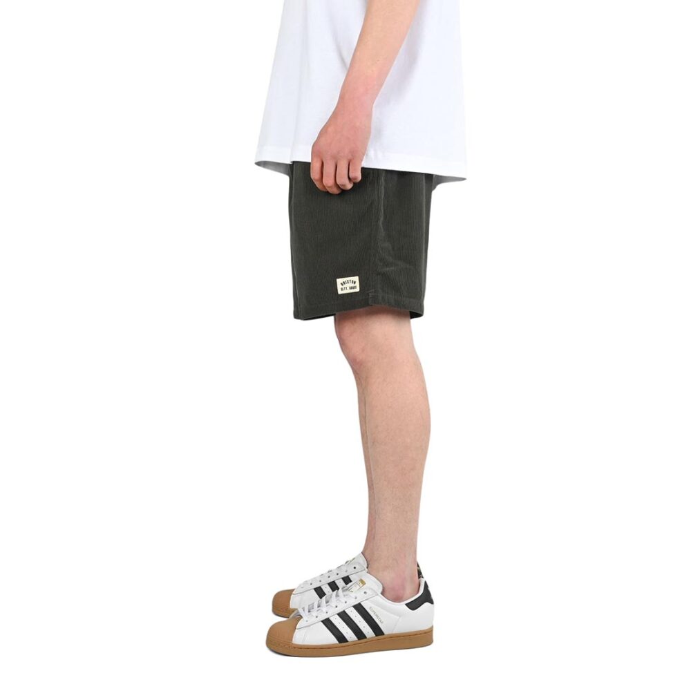 Brixton Everyday Corduroy Shorts - Washed Black