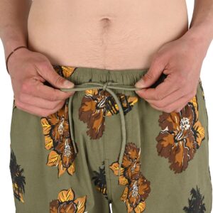 Brixton Everyday Hybrid Shorts - Olive Surplus Floral